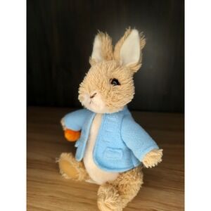 8" Gund Peter Rabbit Plush Beatrix Potter Stuffed Toy 6052249 Vest Carrot‎ 2018